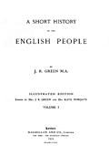 [Picture: Title Page,  A Short History of the English People]