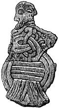 Figure of Christ with Heathen Symbols.