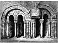 Arches of Cloister of S. Aubinâs Abbey, Angers