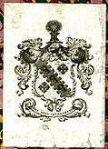 Bookplate (ex libris) from Volume III, colour version