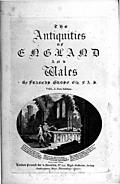 [Picture: Title Page, Antiquities of England and Wales]