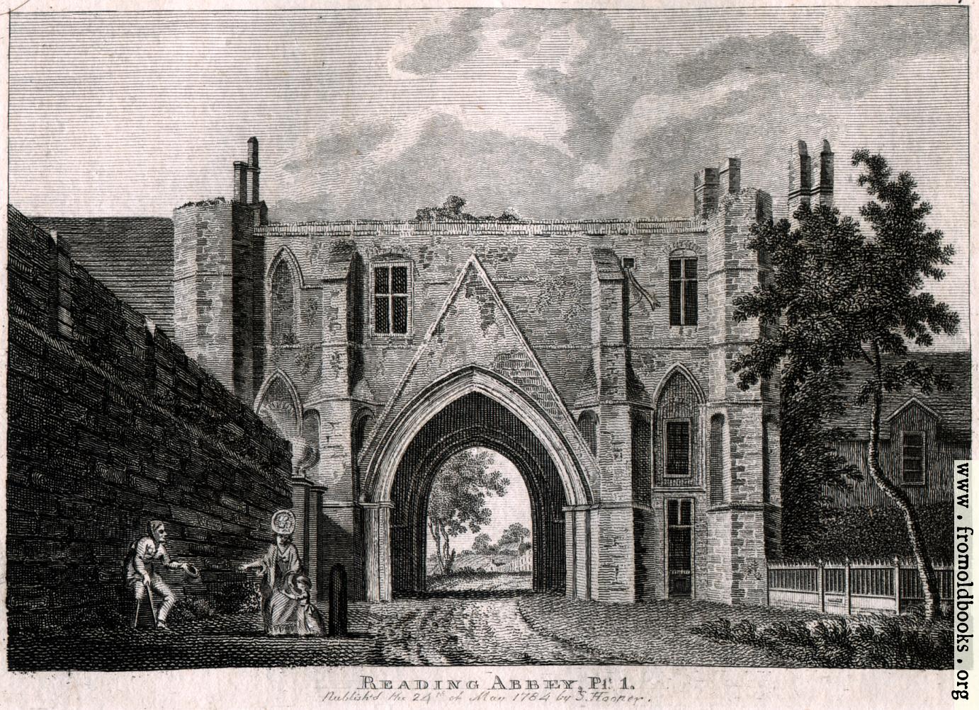 [Picture: Reading Abbey, Plate 1]