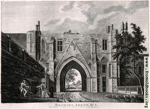 [Picture: Reading Abbey, Plate 1]