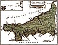 [Picture: The map of Cornwall]