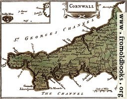 The map of Cornwall