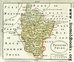 [picture: The Map of Bedfordshire]