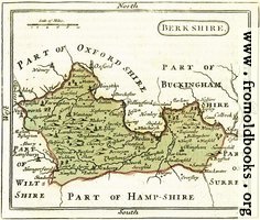 [picture: The Map of Berkshire]