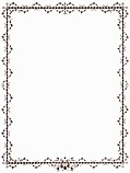 [Picture: Outer Victorian Foliated Border in Brown]