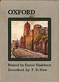[Picture: Front Cover, Oxford Pictured by Haslehust, described by How]