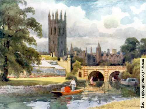 [Picture: Magdalen College from the River Cherwell]