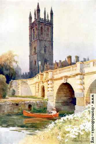 [Picture: Magdalan Bridge and Tower, Oxford]