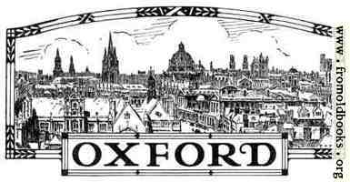[picture: The word Oxford, with a line illustration of the city]