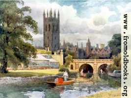 [picture: Magdalen College from the River Cherwell]