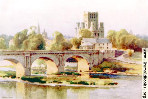 [Picture: Kelso: The River Tweed and Abbey Ruins]