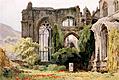 [Picture: Melrose Abbey: Choir and North Transept]