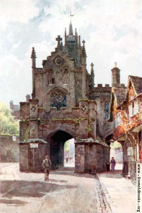 [Picture: The East Gate, Warwick]