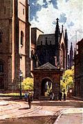 The Old Well House and Parish Church, Leamington