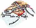 [Picture: Overview map of Isle Of Wight, England]