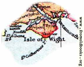 [Picture: Overview map of Isle Of Wight, England]