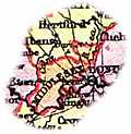[Picture: Overview map of Middlesex, England]