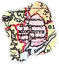 [Picture: Overview map of Monmouthshire, Wales]