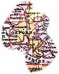 [Picture: Overview map of Oxfordshire, England]