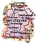 [Picture: Overview map of Wiltshire, England]