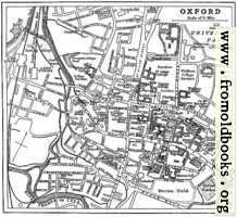 [picture: Plan of Oxford from circa 1900]
