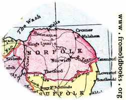 [picture: Overview map of Norfolk, England]