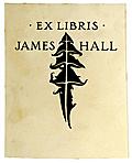[Picture: Bookplate of James Hall]