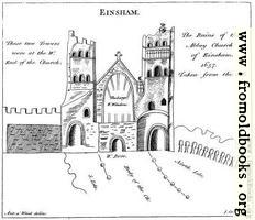 Ruins of the Abbey Church at Einsham