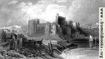 [picture: 62.---Chepstow from the bridge.]