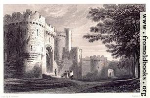 [picture: Entrance to Beaumaris Castle]