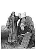 [Picture: Jesus and Moses]