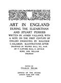 [Picture: Title Page, Art In England]