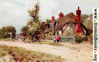 Long Wittenham, Oxfordshire (Wide-screen background version)