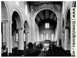 [picture: 43. St. Margarets at Cliffe, Kent, with its Normon clerestory [interior view]]