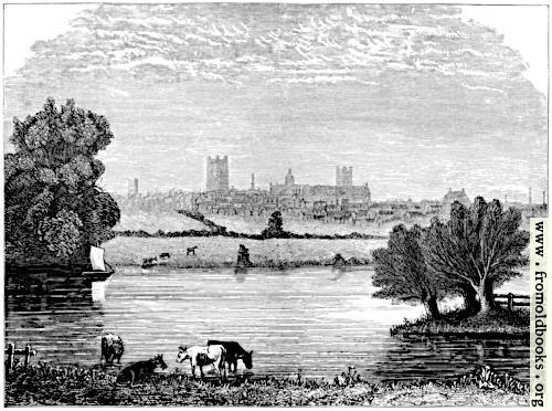 [Picture: Chester, from the Alford Road.]