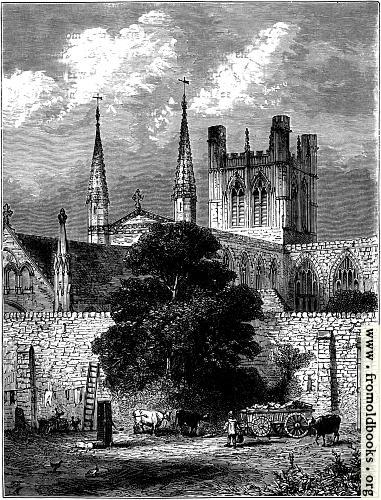 [Picture: Cathedral from the N.E. and part of City Wall.]