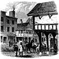 [Picture: Ancient Half-Timbered Houses, Foregate Street]