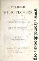 Title Page, Wild Flowers Series One