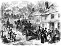 [Picture: The Easter Volunteer Review: The 1st Artillery on the March from London to Brighton]