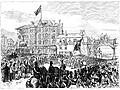 [Picture: Opening of a New Promenade and Drinking-Fountain at Blackpool, Lancashire]