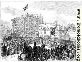 Opening of a New Promenade and Drinking-Fountain at Blackpool, Lancashire