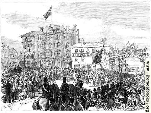 [Picture: Opening of a New Promenade and Drinking-Fountain at Blackpool, Lancashire]