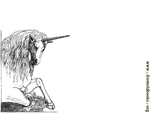 [Picture: Kneeling unicorn]