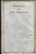 [Picture: Front Cover, Memorials of Old Hampshire]