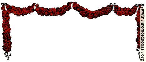 Festoon or Garland of Roses