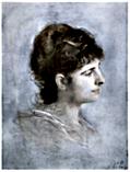 [Picture: Portrait of Anna Heyse]