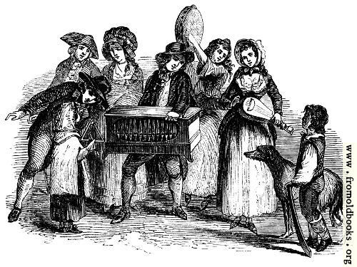 [Picture: Street Music—1789.]